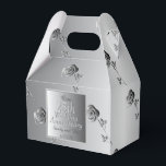 10:e, 20:e, 25:e, 70:e Bröllop-årsdagen Ro Presentaskar<br><div class="desc">En silvergradient 3D ro-design för antingen din bröllop-årsdag eller något annat viktigt evenemang!</div>
