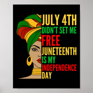 10:e århundradet är min Independence day Black His Poster