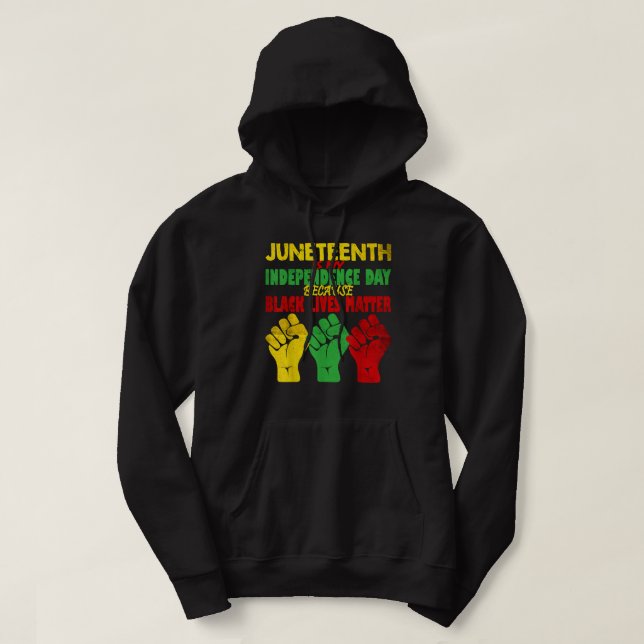 10:e århundradet är min Independence day-fria Ish  Hoodie (Design framsida)