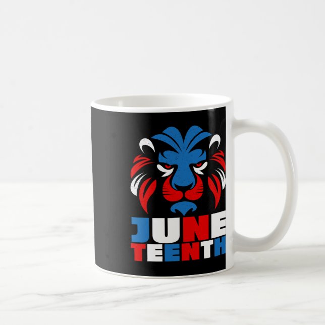 10:e århundradet är min Independence day Lejona rö Kaffemugg (Höger)