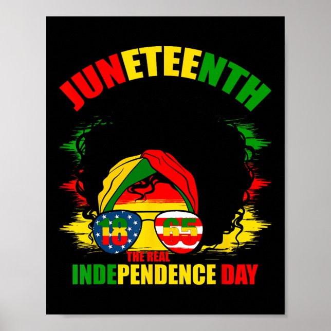 10:e århundradet är mina svarta kvinnor i Independ Poster (Framsidan)