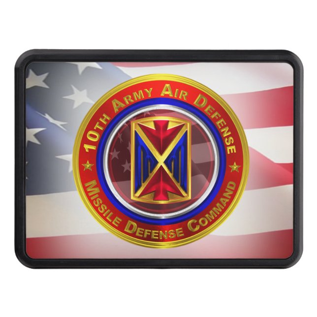 10:e armén Luft och missilförsvaret Hitch Co. Dragkroksskydd (Framsidan)