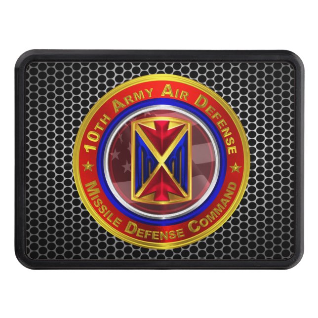 10:e armén Luft och missilförsvaret Hitch Co. Dragkroksskydd (Framsidan)