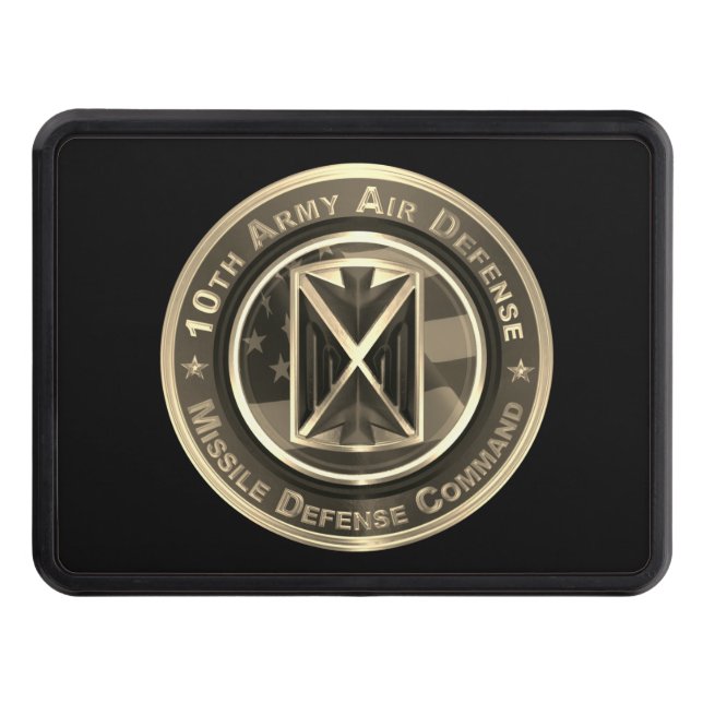 10:e armén Luft och missilförsvaret Hitch Co. Dragkroksskydd (Framsidan)