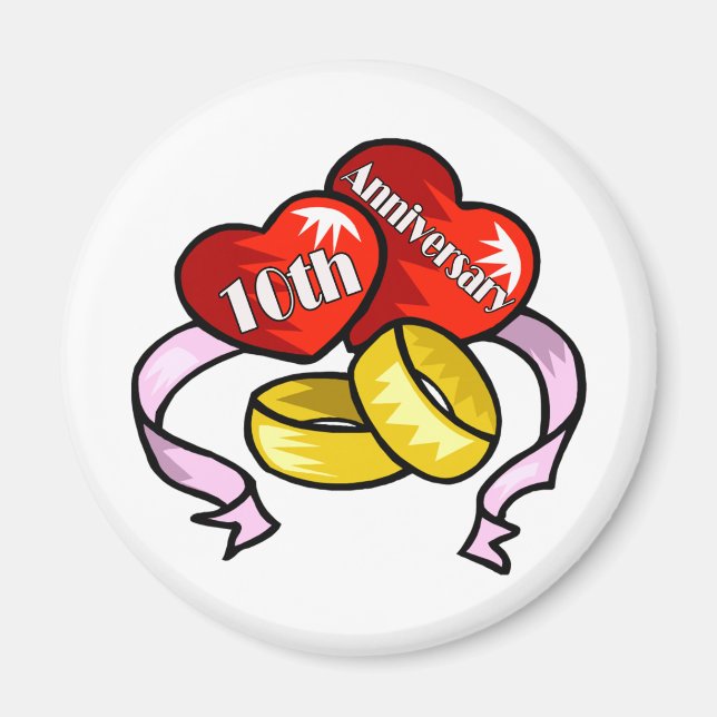 10:e årsdagen av Bröllop Magnet (Framsidan)