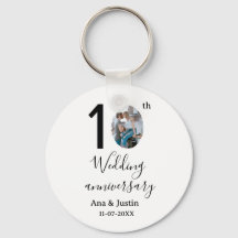 10:e årsdagen för bröllop, namn foto fet brev st