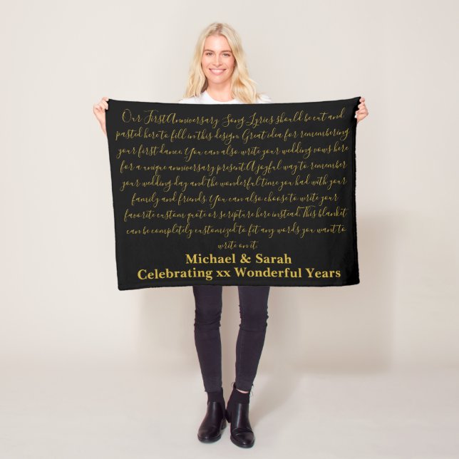 10:e årsdagen för första Dance Sång-lagstiftningen Fleecefilt (På plats)