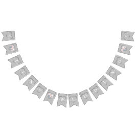 10:e årsdagen för personlig i bröllop vimplar