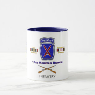 10:e bergsd divisionen Irak & Afghanistan Veteran Mugg