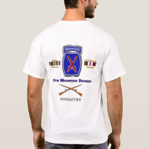 10:e bergsdivisionen Irak och Afghanistan Veteran T Shirt