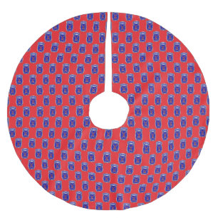 10:e bergsdivisionen julgransmatta borstad polyester