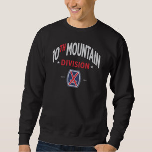 10:e bergsdivisionen "Mountainer" Lång Ärmad Tröja