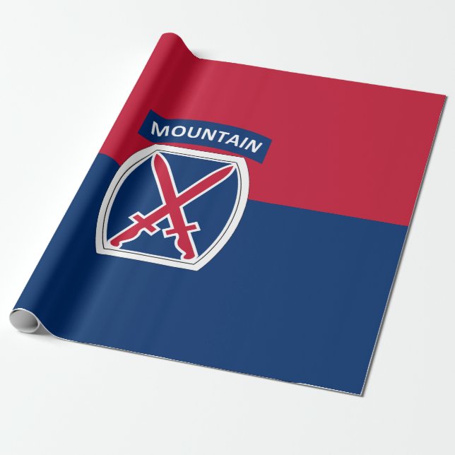 10:e bergsdivisionen presentpapper (Utrullad)