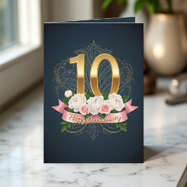 10:e Bröllop-årsdagen för Ro-flottan Kort