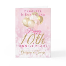 10:e bröllop-årsjubileet Sond