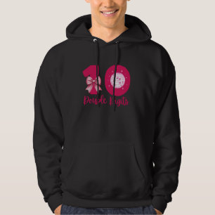 10:e Dubblan på födelsedagen 10 år Gammal flicka Hoodie