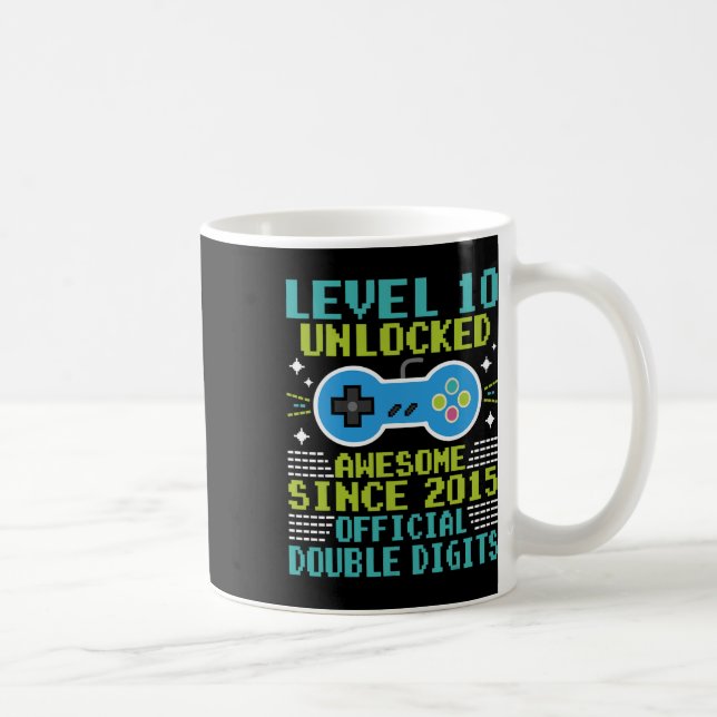 10:e födelsedag 10 olåst Fantastisk sedan Kaffemugg (Höger)