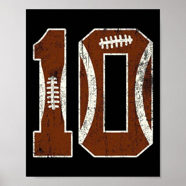 10:e födelsedag Älskare Bdy Boy 10-åring Poster (Framsidan)