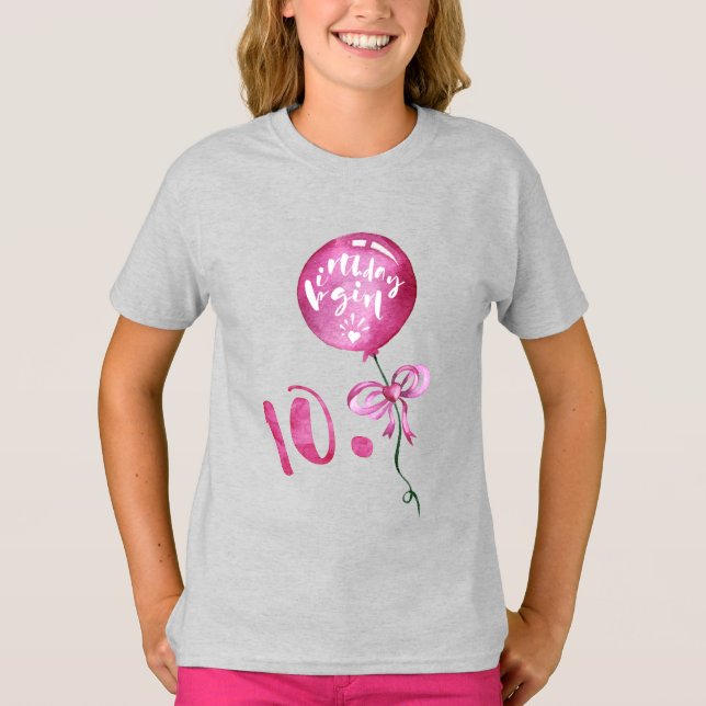 10:e födelsedag, jubileumsgåvor t shirt (Framsida)