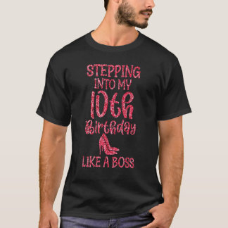 10:e födelsedag som en B T Shirt