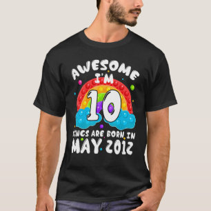 10:e födelsedagen 10 år gammal Fantastisk sedan ma T Shirt