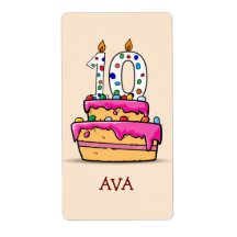 10:e födelsedagen, 10 på Sweet Rosa Cake