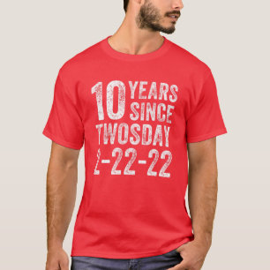 10:e födelsedagen 2022 10 år gammal född i feb t shirt
