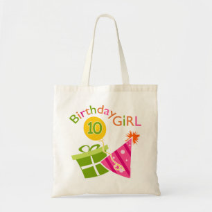 10:e födelsedagen - Birthday Girl Tygkasse