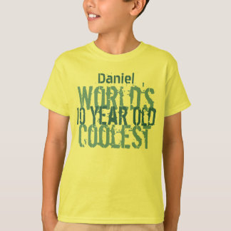 10:e födelsedagen Gift World's Coolest 10 Year Old T Shirt