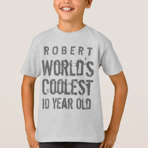 10:e födelsedagen - Gift World's Coolest 10 Year Tee Shirt