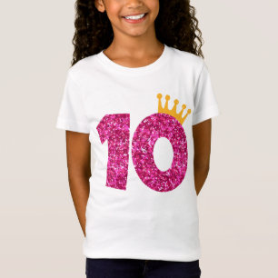 10:e födelsedagshuset. Min tionde födelsedag 10 år T Shirt