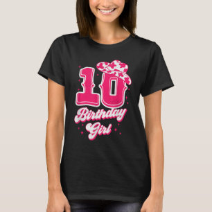 10:e födelsedagskvinna 10 år gammal rodeo Wester T Shirt