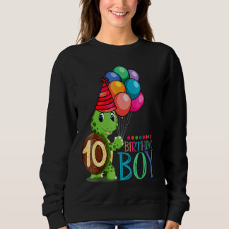 10:e födelsedagssköldpaddan t shirt