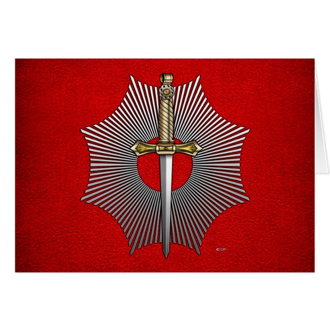 10:e grad: Huvudval Hälsningskort (Framsidan Horizontal)