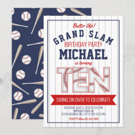 10:e inbjudan till basket på födelsedagen