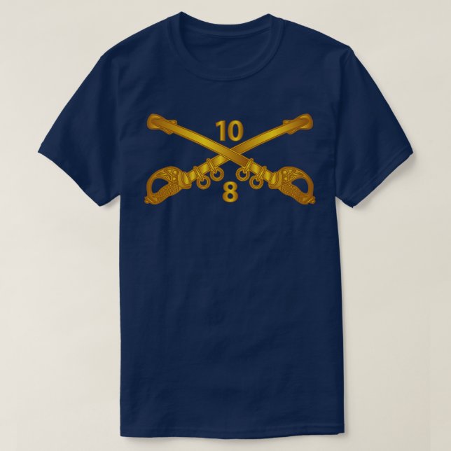 10:e kavalleriet Gren wo Txt T Shirt (Design framsida)
