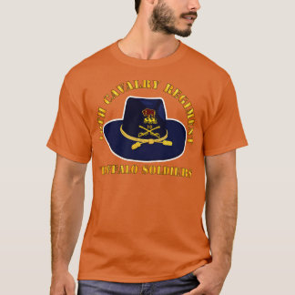 10:e kavalleriregimen med Cav Hat Buffalo Soldiers T Shirt