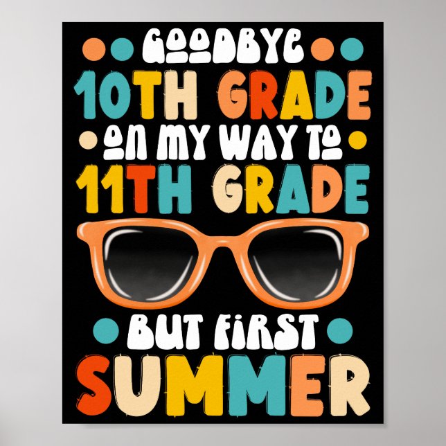 10:e Klass-Studenten-11:e Klass-första sommaren Poster (Framsidan)