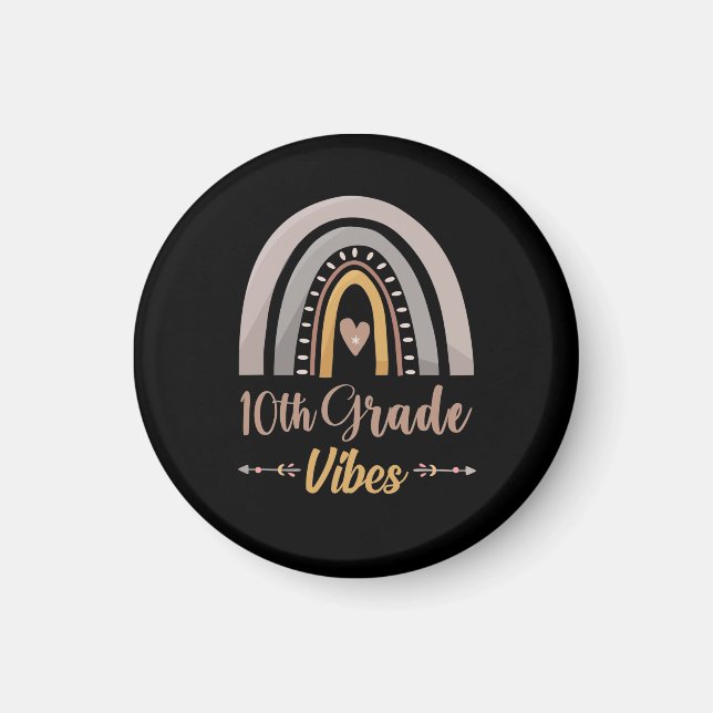 10:e klassens vibe Tionde klass tillbaka till skol Magnet (Framsidan)