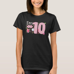 10:e Spa Birthday 10 Year Old Spa B Day Girls Spa T Shirt