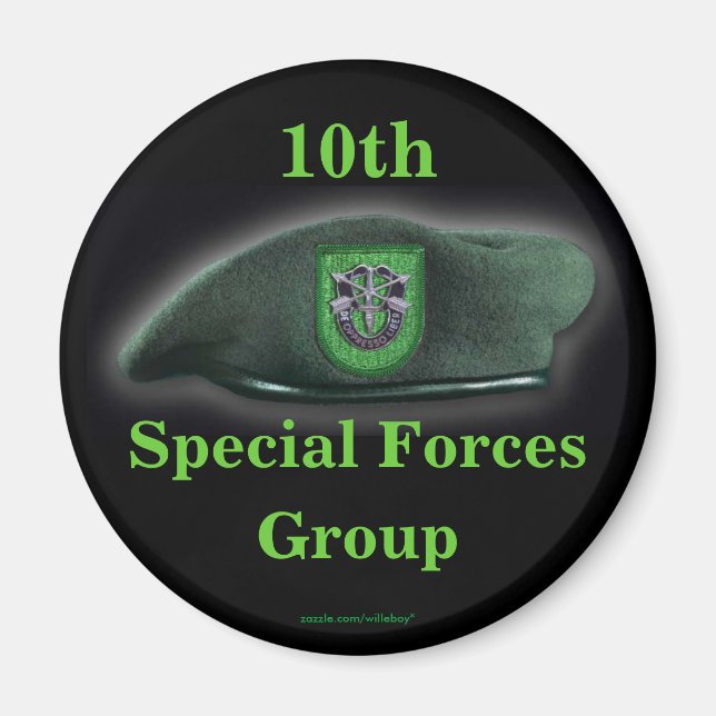 10:e speciella styrkorna Group mamma, varnar magne Magnet (Framsidan)