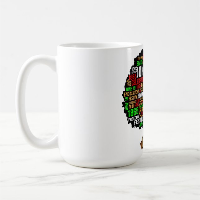 10:e, svart historiemånad, kwanza, melanin, kaffemugg (Vänster)