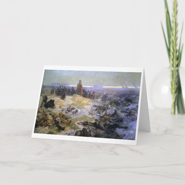 #10 Efter slaget vid Grunwald, Mucha Kort (Framsida)