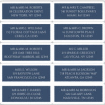 10 enskilda gäster Namn Adress Mystical Blue