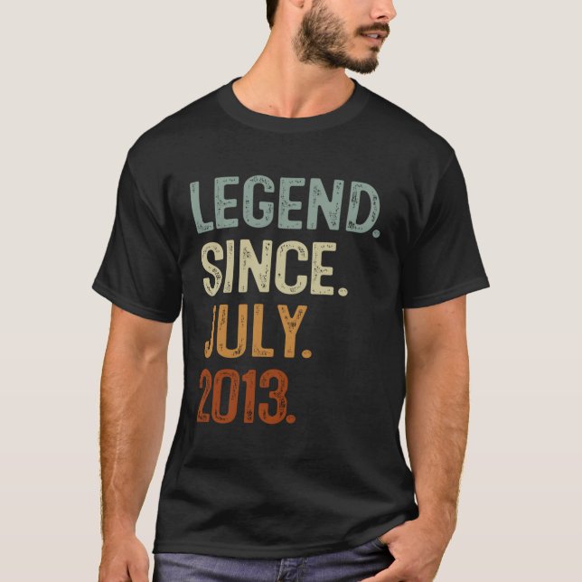 10 Förklaring sedan juli 2013 10th T Shirt (Framsida)
