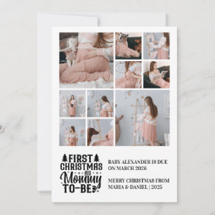 10 Foto Mamma som ska bli julens Gravid Julkort