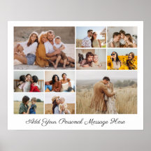 10 Fotokollage lägg till din egen Hälsning