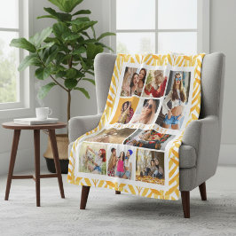 10 Fotomodern Snyggt Watercolor Löv Namn Fleecefilt