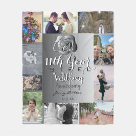 10 foton med elfte årsdagen för stålverket Ro Fleecefilt