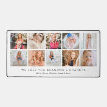10 Grandchildren Photo Collage Personlig Gift
